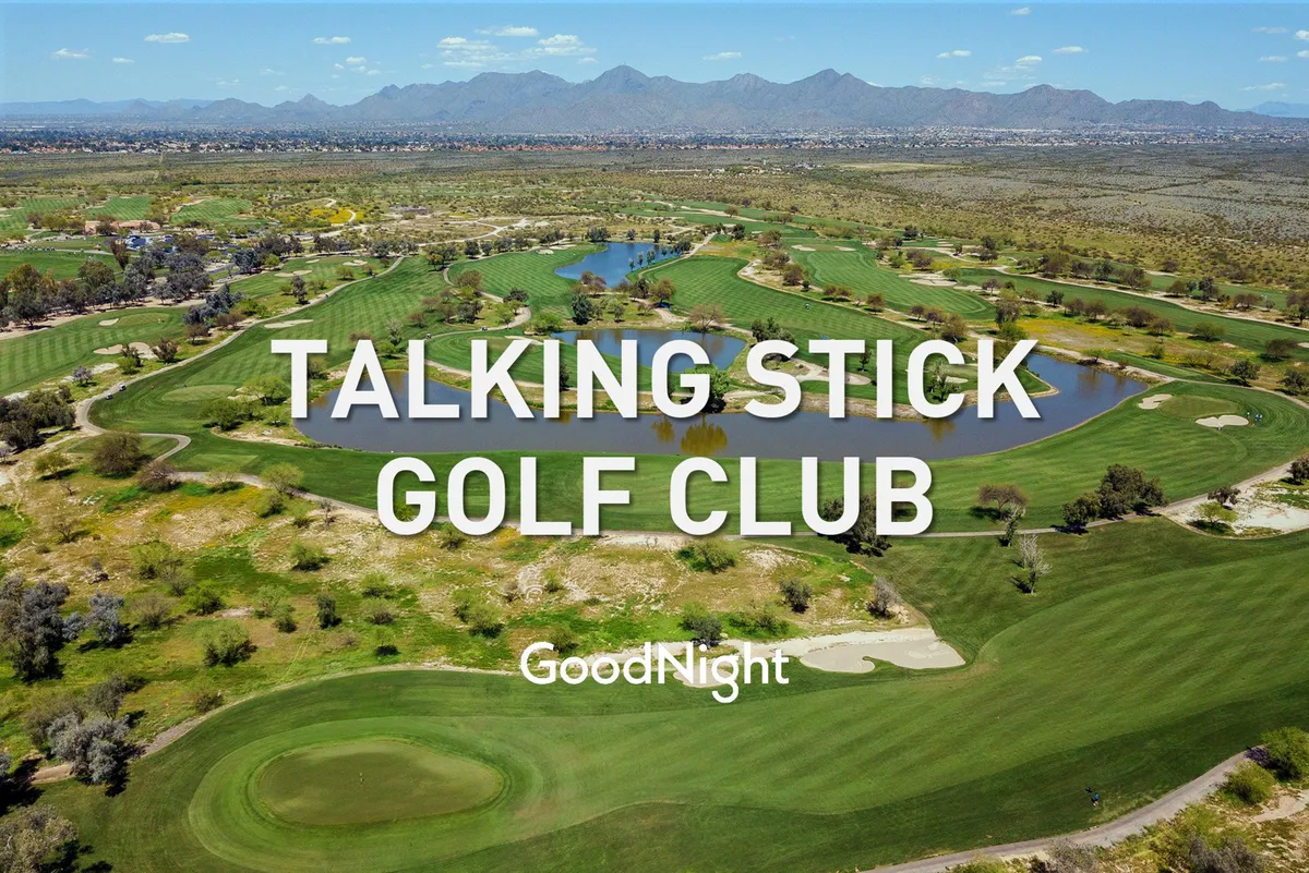A scenic golf course with expansive green fairways, sparkling water features, and a mountain backdrop. The area is ideal for outdoor gatherings or simply soaking in the tranquil, resort-like ambiance with friends.